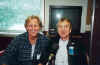 Carl with Richard Tandy, 5th July 2002. Photo by Rob Caiger.