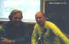 Carl with Trevor Burton, 5th July 2002. Photo by Rob Caiger.