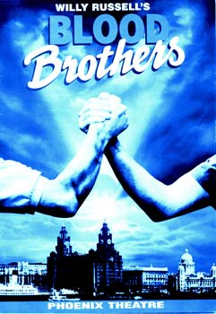 Blood Brothers Theatre Poster