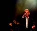 On stage with The Hollies in Birmingham - photo by Helen