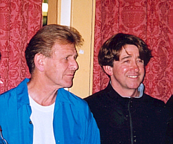 With Tony Hicks earlier in the day at the Fan Club Convention